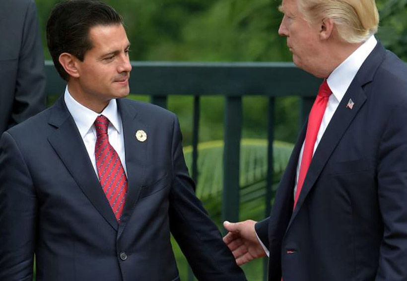 Trump afirma que México pagará el muro fronterizo; “nunca”, responde EPN | El Imparcial de Oaxaca
