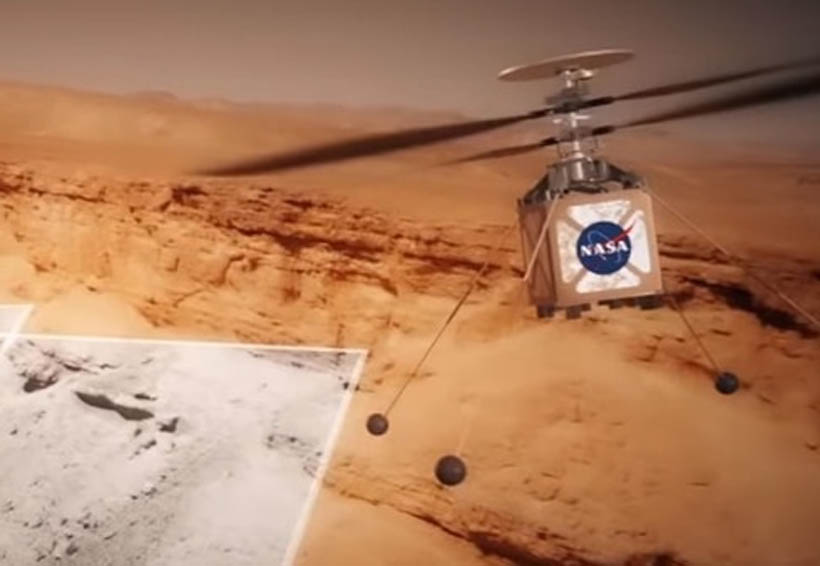 La NASA anuncia la llegada de un helicóptero mini a Marte en 2022 | El Imparcial de Oaxaca