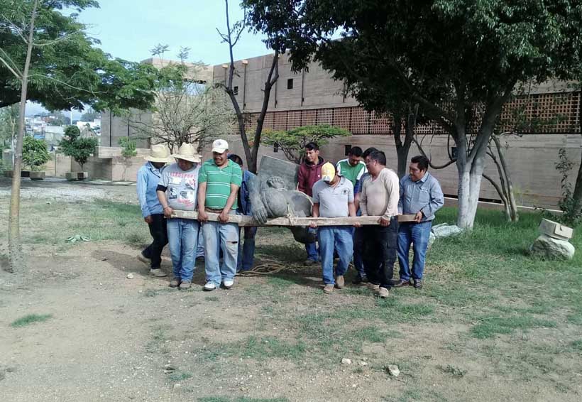 Reubican escultura en “El Bosque del Deporte” en el CCC de Oaxaca | El Imparcial de Oaxaca