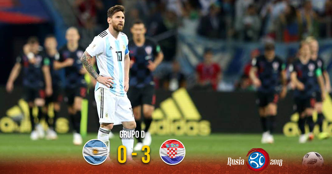 ¡Vergüenza! Argentina cae ante Croacia y está casi fuera del Mundial | El Imparcial de Oaxaca