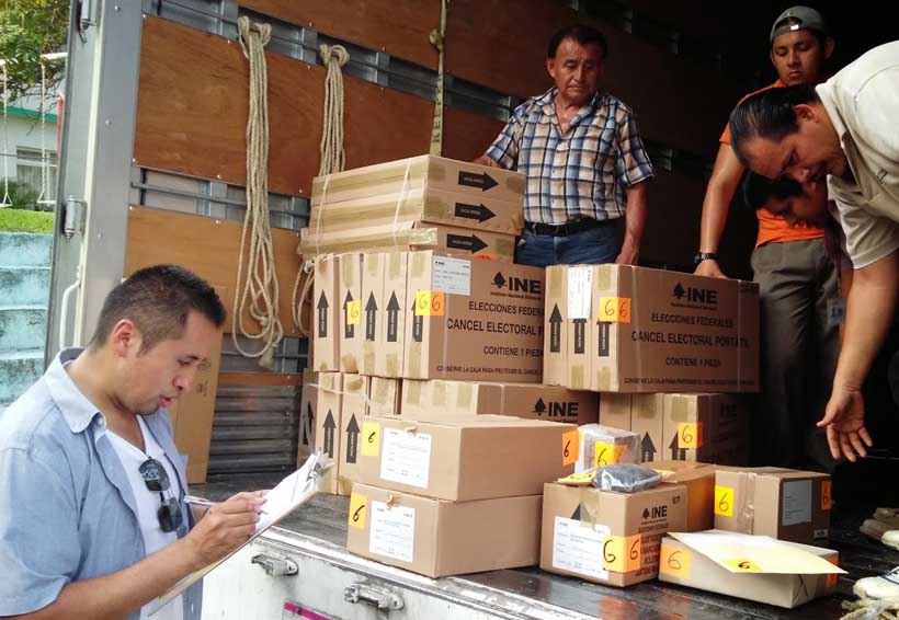Comienza entrega de paquetería electoral en Tuxtepec, Oaxaca | El Imparcial de Oaxaca