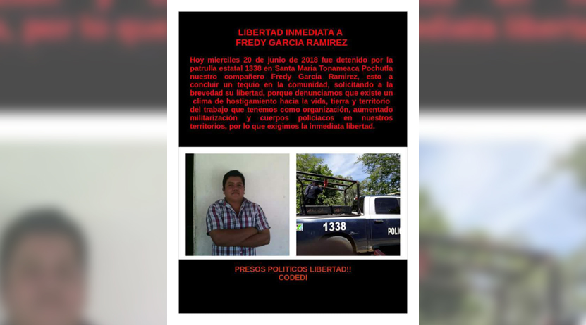Detienen con arma de fuego a miembro  del Codedi: SSPO | El Imparcial de Oaxaca