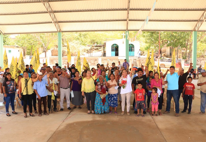 Habitantes de  Buenos Aires  y El Limón van  con Yesenia  Nolasco a  la reelección | El Imparcial de Oaxaca