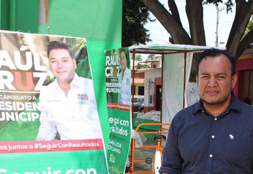 Video: Edil de Santa Lucía clausura negocio por oponerse a colgar lona de su candidatura | El Imparcial de Oaxaca