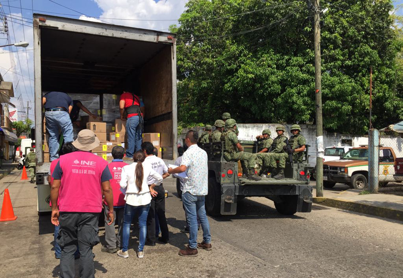 Llegan a Tuxtepec los primeros paquetes electorales con boletas | El Imparcial de Oaxaca