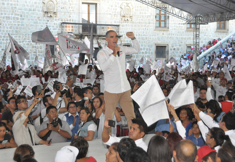 ¡Llegó la hora del triunfo!, asegura De Esesarte en cierre de campaña | El Imparcial de Oaxaca