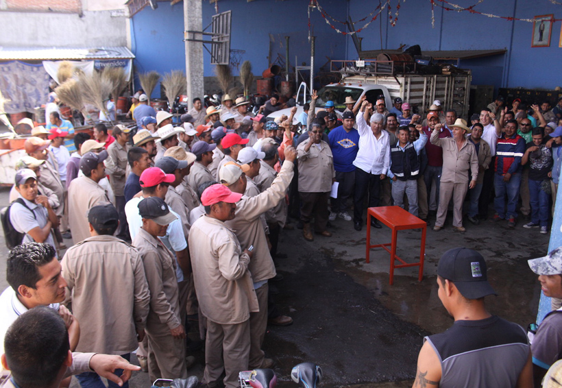Respaldan trabajadores de limpia a Raúl Castellanos | El Imparcial de Oaxaca
