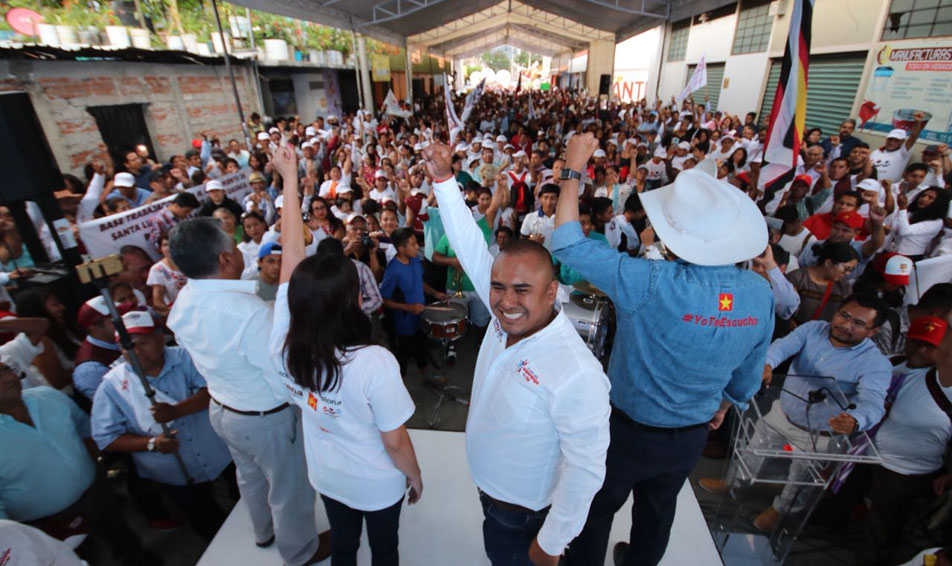 Con ventaja en encuestas, Dante Montaño llama a salir a votar | El Imparcial de Oaxaca