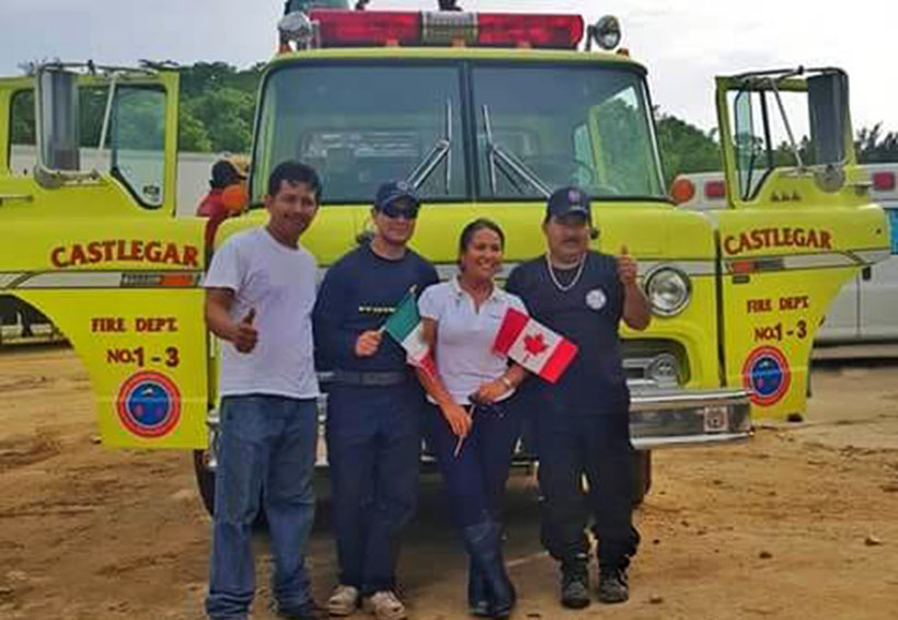 Bomberos de Canadá donan 2 vehículos a voluntarios de Pochutla | El Imparcial de Oaxaca