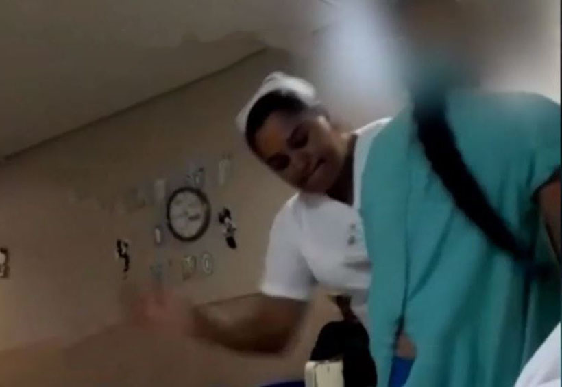 Video: Enfermera golpea a niña hospitalizada en el IMSS | El Imparcial de Oaxaca