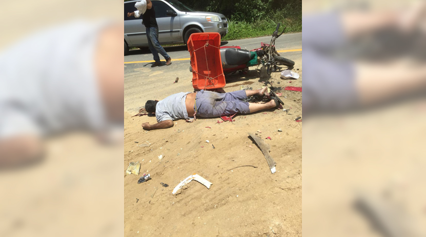 Muere motociclista tras ser impactado por camión en Tonameca | El Imparcial de Oaxaca