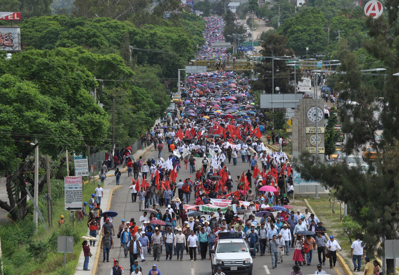 S-22 recuerdan con marcha el fallido desalojo del 2006 | El Imparcial de Oaxaca