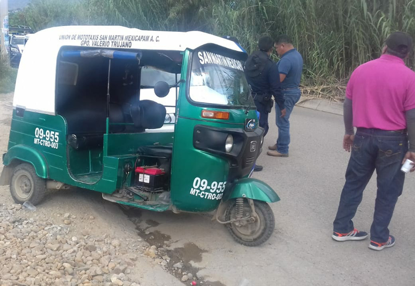 Aseguran mototaxi en Ixtlahuaca | El Imparcial de Oaxaca