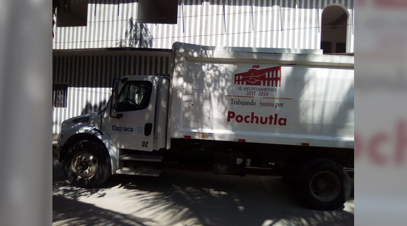 Roban camión recolector de basura en Pochutla | El Imparcial de Oaxaca