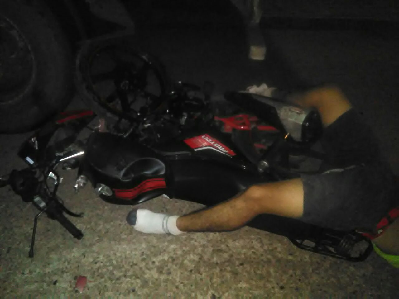 Se estampa con su moto en Loma Bonita | El Imparcial de Oaxaca