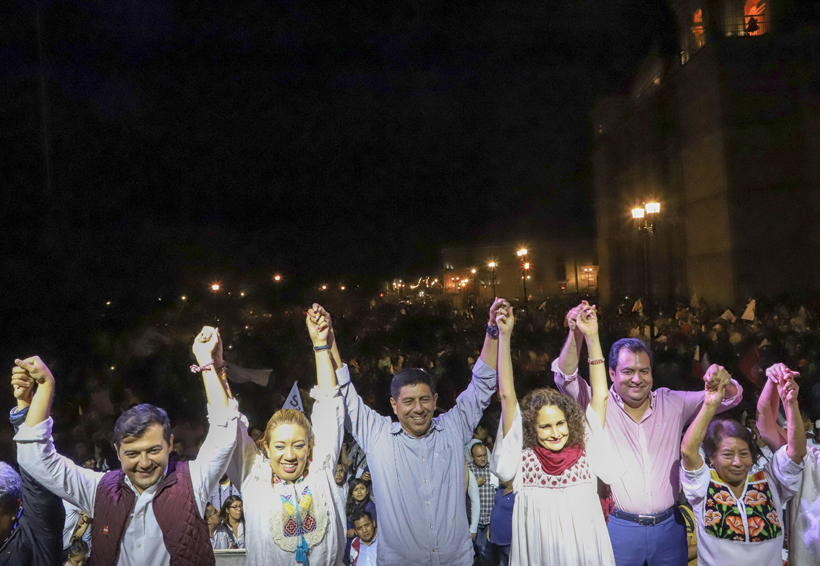 La capital de Oaxaca es para Morena; festejan en la Alameda | El Imparcial de Oaxaca