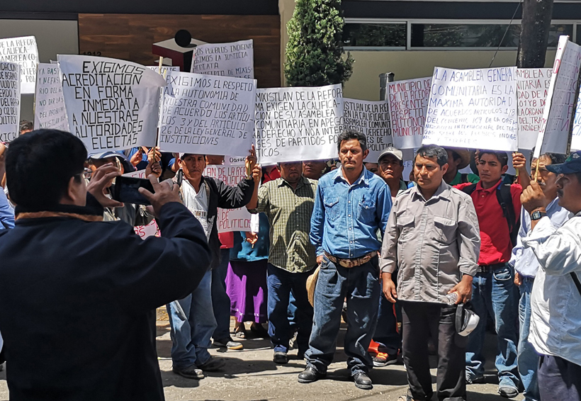 Mixistlán demanda el reconocimiento de  nuevas autoridades | El Imparcial de Oaxaca