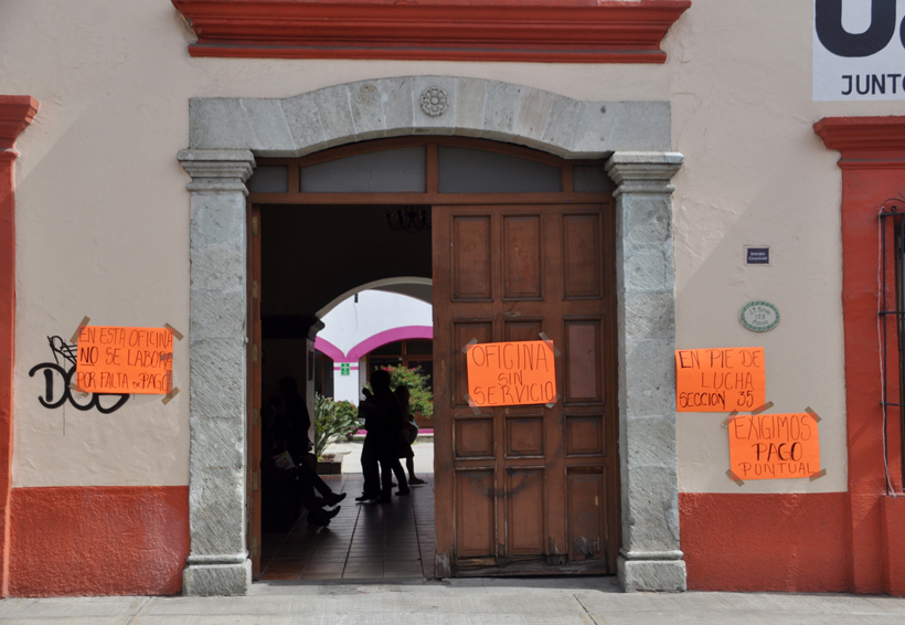 Responsabilizan a sindicalizados de SSO de los bienes en oficinas | El Imparcial de Oaxaca
