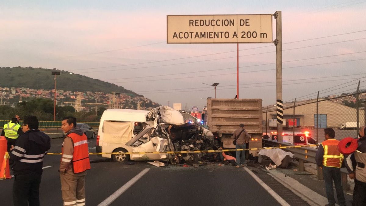 Al menos 12 muertos por trágico choque en la autopista México-Pachuca | El Imparcial de Oaxaca