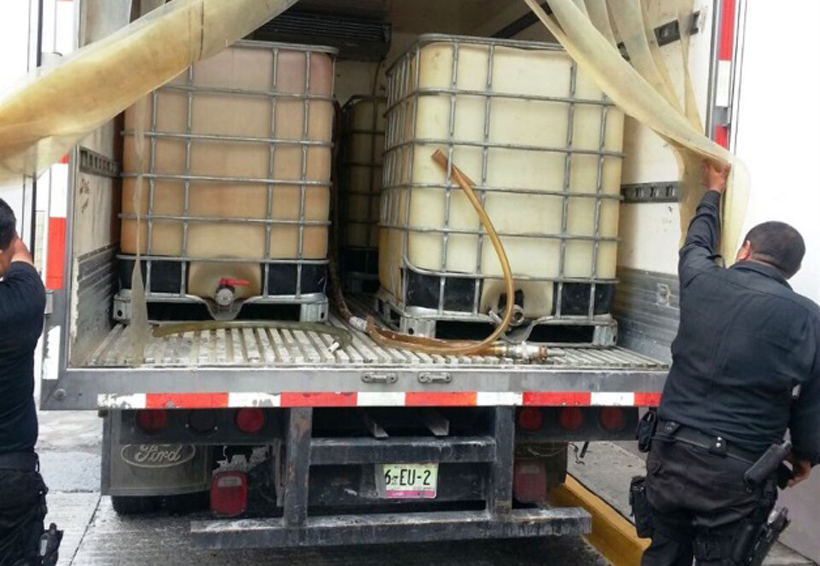 Policía estatal es detenido con 600 litros de gasolina robada | El Imparcial de Oaxaca