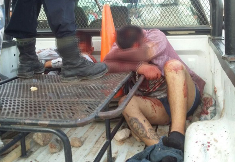 Pobladores a punto de linchar a cuatro secuestradores