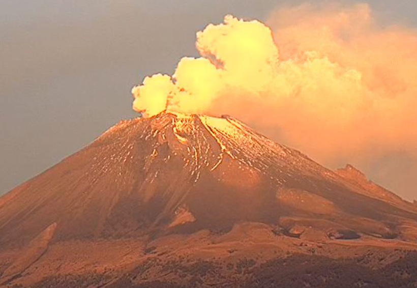 Volcán Popocatépetl lanza fragmentos incandescentes | El Imparcial de Oaxaca