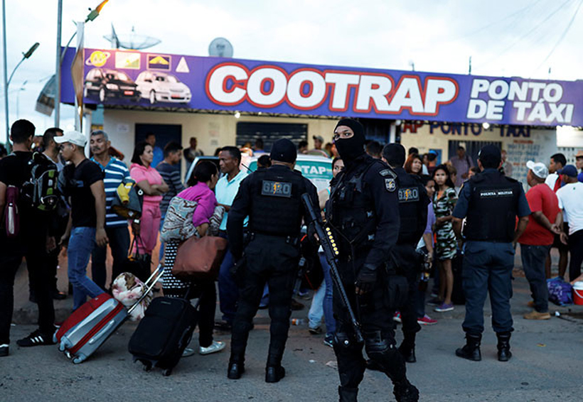 Brasil envía tropas a la frontera con Venezuela por enfrentamientos con inmigrantes | El Imparcial de Oaxaca