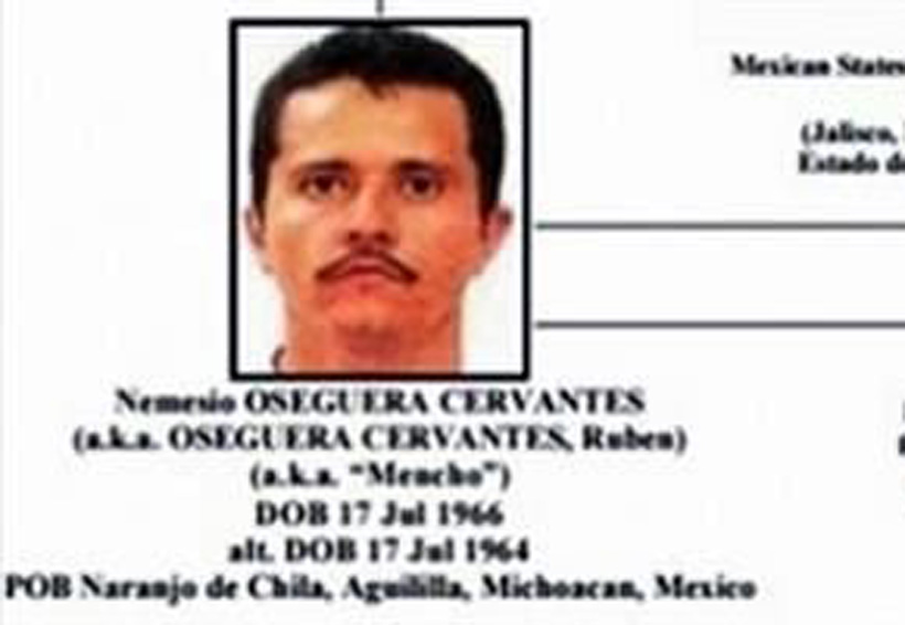 La PGR ofrece recompensa de 30 mdp por ‘El Mencho’ | El Imparcial de Oaxaca