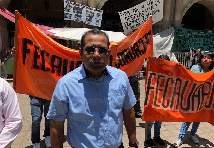 FECAUABJO realiza mitin para exigir más espacios | El Imparcial de Oaxaca