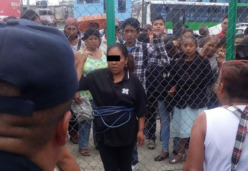 ¡La libra de ser linchada en la Central de Abasto! | El Imparcial de Oaxaca