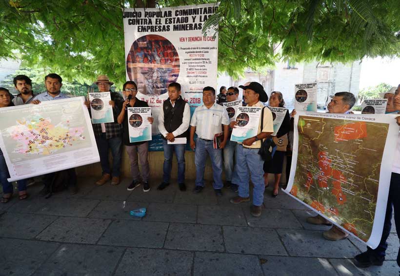Piden juicio popular contra mineras en Oaxaca | El Imparcial de Oaxaca