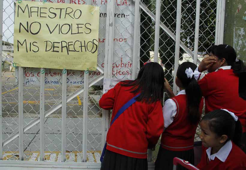 En Oaxaca, se reactiva conflicto en la escuela España | El Imparcial de Oaxaca