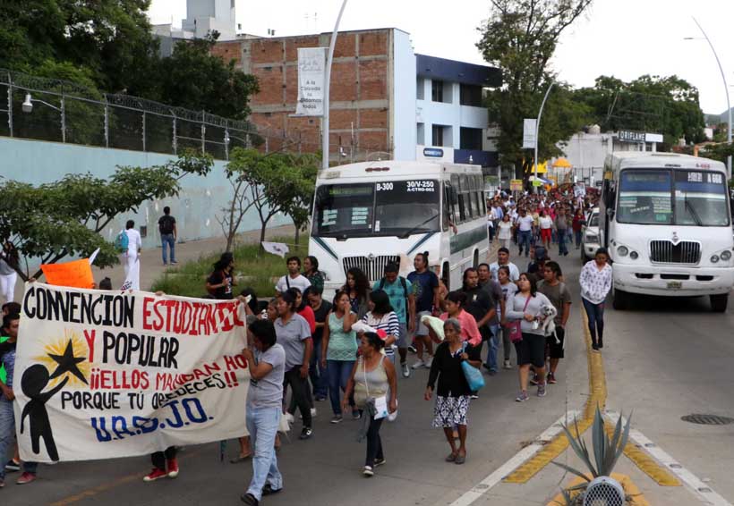 Falla convocatoria para  rechazar alza del pasaje en Oaxaca | El Imparcial de Oaxaca