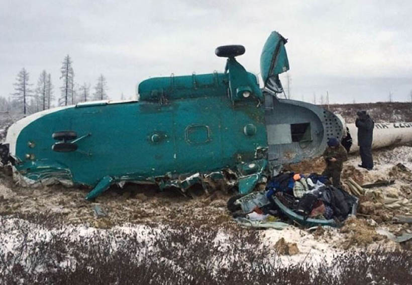 Helicóptero se estrella en Rusia; mueren los 18 ocupantes | El Imparcial de Oaxaca