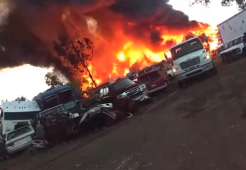 Por no pagar derecho de piso, grupo criminal quema depósito de vehículos | El Imparcial de Oaxaca