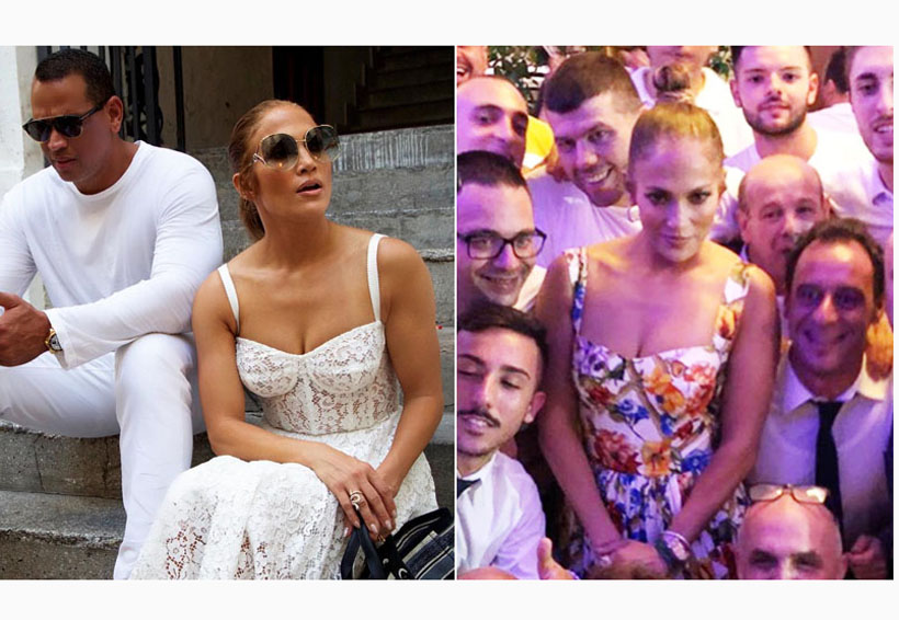 Jennifer Lopez y los 3 lujosos vestidos de Dolce & Gabbana con los que arrasó en Italia | El Imparcial de Oaxaca