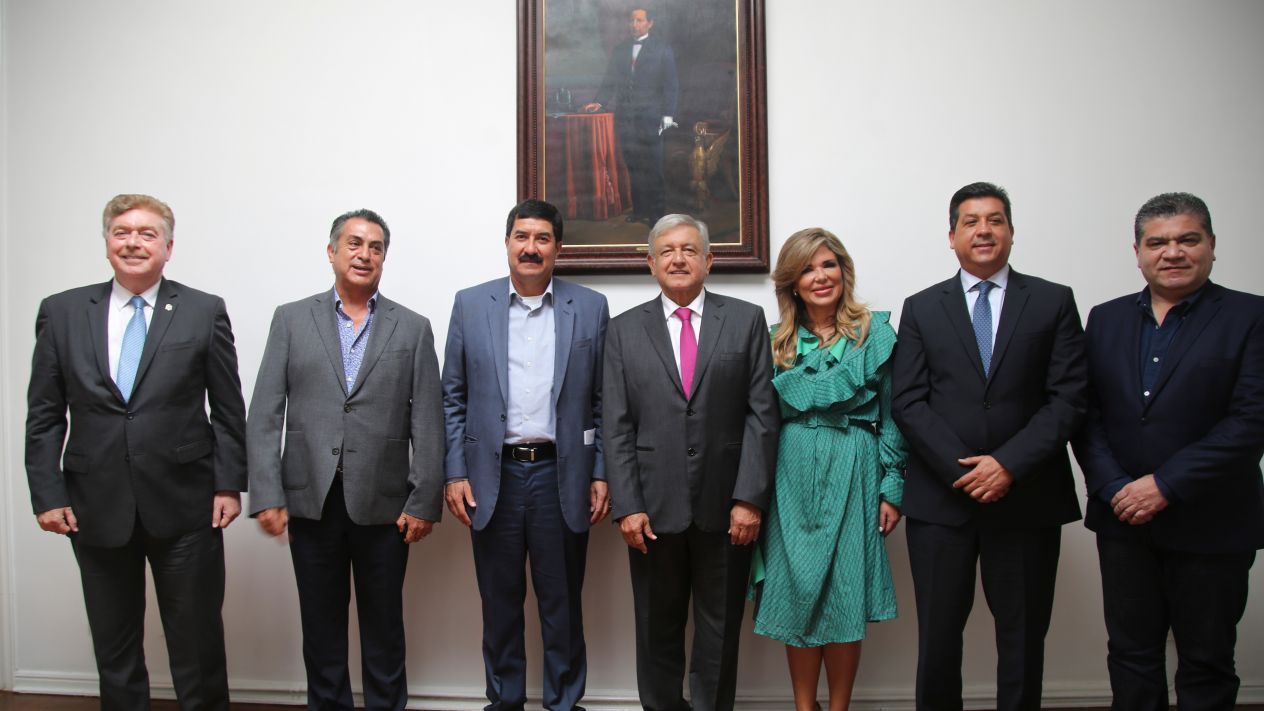 Se reúne AMLO con gobernadores de la frontera norte de México | El Imparcial de Oaxaca