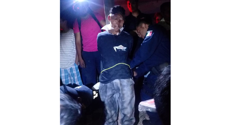 Ratero a punto de ser linchado en Reyes Mantecón