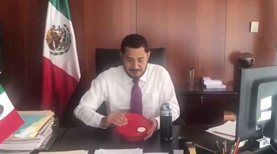 Batres impulsa el #TuppersChallenge desde la presidencia del Senado | El Imparcial de Oaxaca