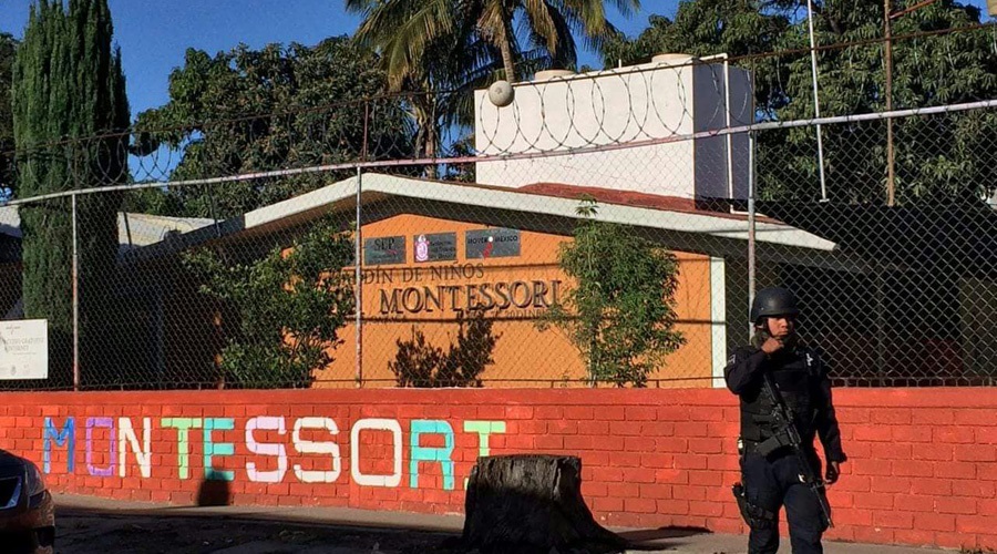 Investigan muerte de  hombre en escuela en la agencia Candiani