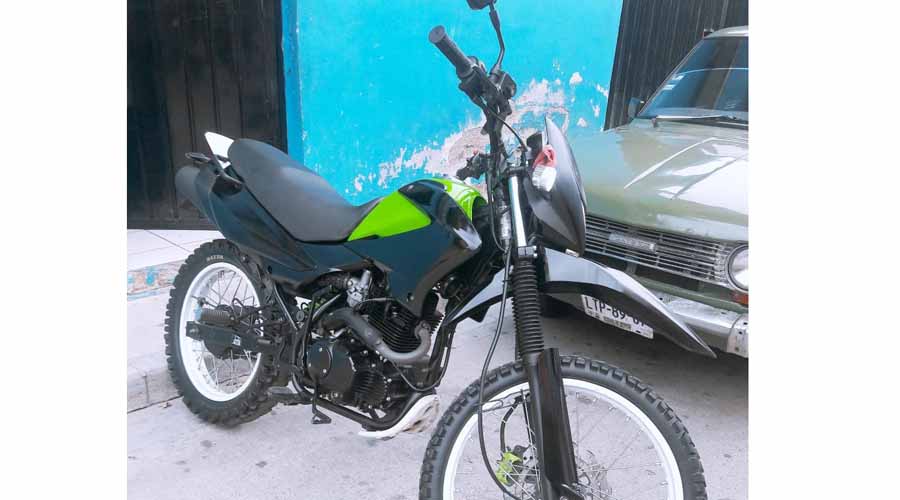 En Santa Lucía del Camino, abandonan moto  tras ser robada | El Imparcial de Oaxaca