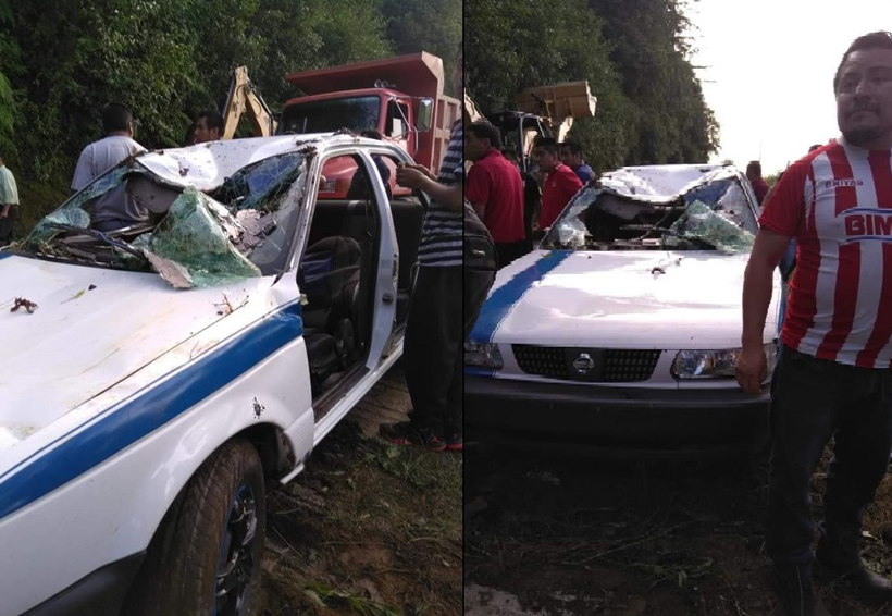 Ocho lesionados en Huautla, deja accidente de supuesto taxi pirata | El Imparcial de Oaxaca