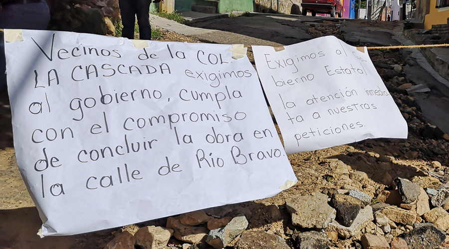 Reactivan bloqueos en “La Cascada” | El Imparcial de Oaxaca