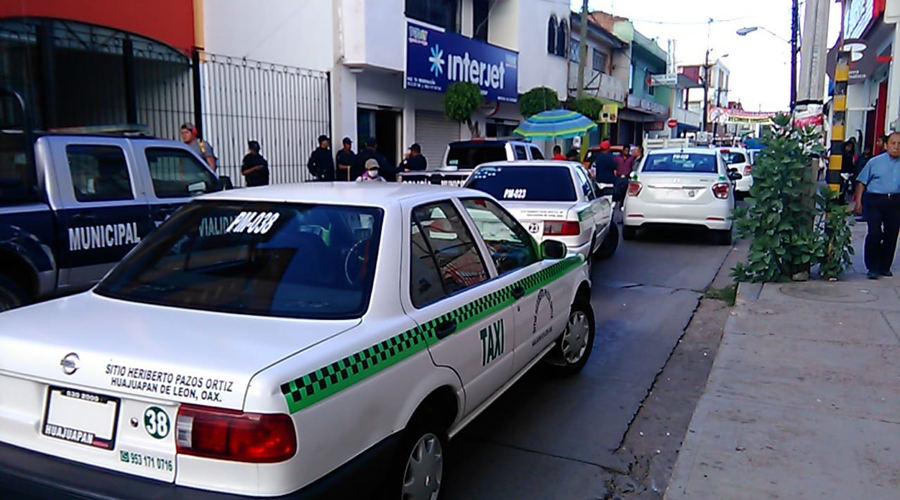 Se inconforman por instalación  de base de taxis en Huajuapan de León, Oaxaca | El Imparcial de Oaxaca