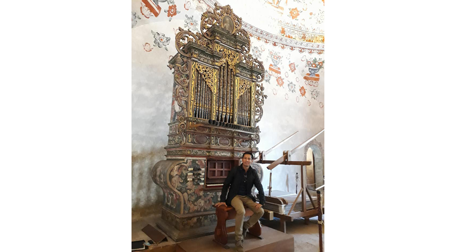 Tonatiuh González ofrecerá recital en el órgano de Tlacochahuaya | El Imparcial de Oaxaca