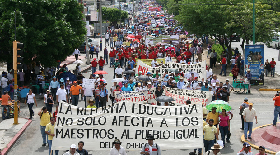 En Oaxaca, insiste Sección 22 en  abrogación de reforma | El Imparcial de Oaxaca
