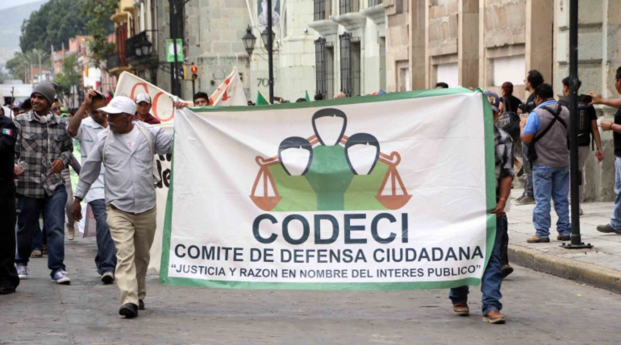 Comienza Codeci jornada de  movilizaciones en la capital | El Imparcial de Oaxaca