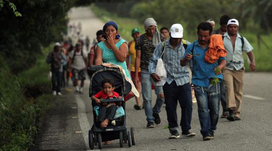 Surge nueva caravana de migrantes en El Salvador; Guatemala blinda su frontera con México | El Imparcial de Oaxaca