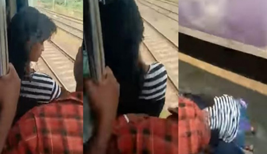 Video: Mujer cae de tren en movimiento por distraerse; la salvan | El Imparcial de Oaxaca