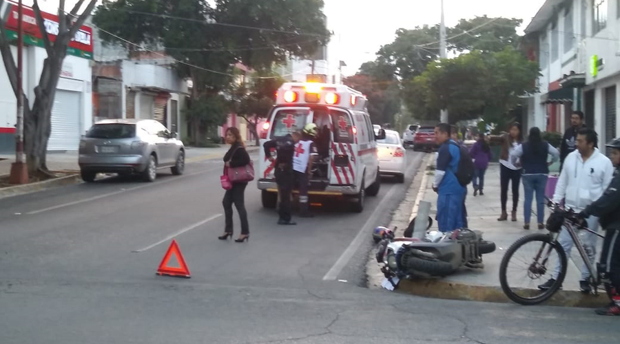 Atropellan a motociclista  en la colonia Reforma | El Imparcial de Oaxaca